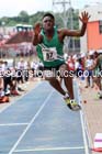 Inter boys long jump, 2015 English Schools Track and Field Champs., Gateshead Stadium. Photo: David T. Hewitson/Sports for All Pics